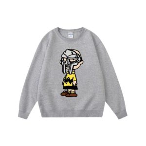 RIP MF DOOM Sweatshirt Light Grey Unisex– Comfortable Pullover