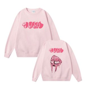 Trconk Pink MF DOOM Sweatshirt Luxury 100% Cotton