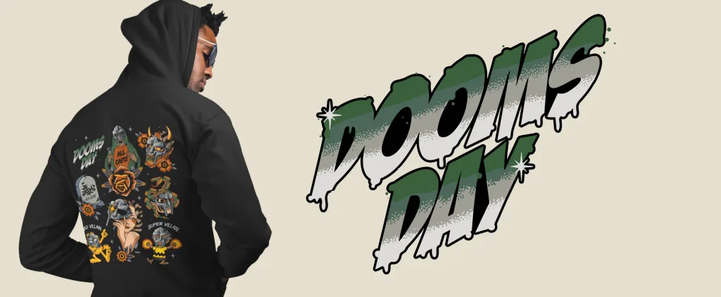 MF DOOM Doomsday hoodie streetwear banner