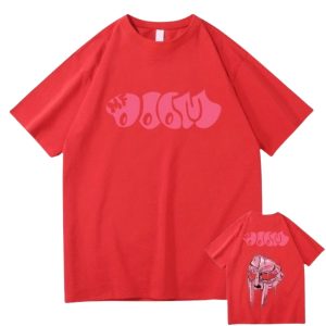 MF DOOM T Shirt – Metal Face Mask Design Hip Hop Graphic Tee