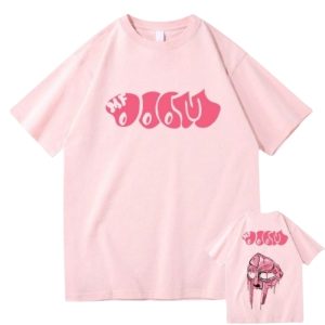 MF DOOM T Shirt – Metal Face Mask Design Hip Hop Graphic Tee