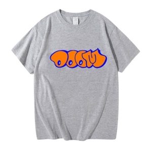 MF DOOM Graffiti T-Shirt GÇô Bold Orange Bubble Letters Streetwear