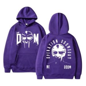 MF DOOM Operation Doomsday 25th Anniversary Blue Hoodie